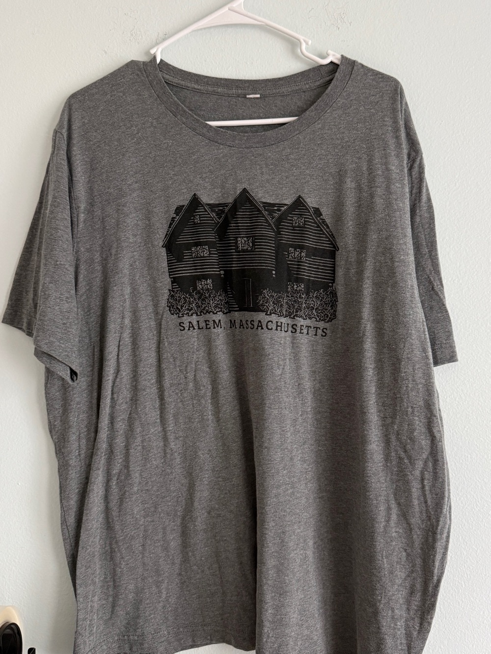 Salem Massachusetts Graphic Tee - Gray